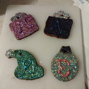 Homemade cinnamon apple Christmas Ornaments